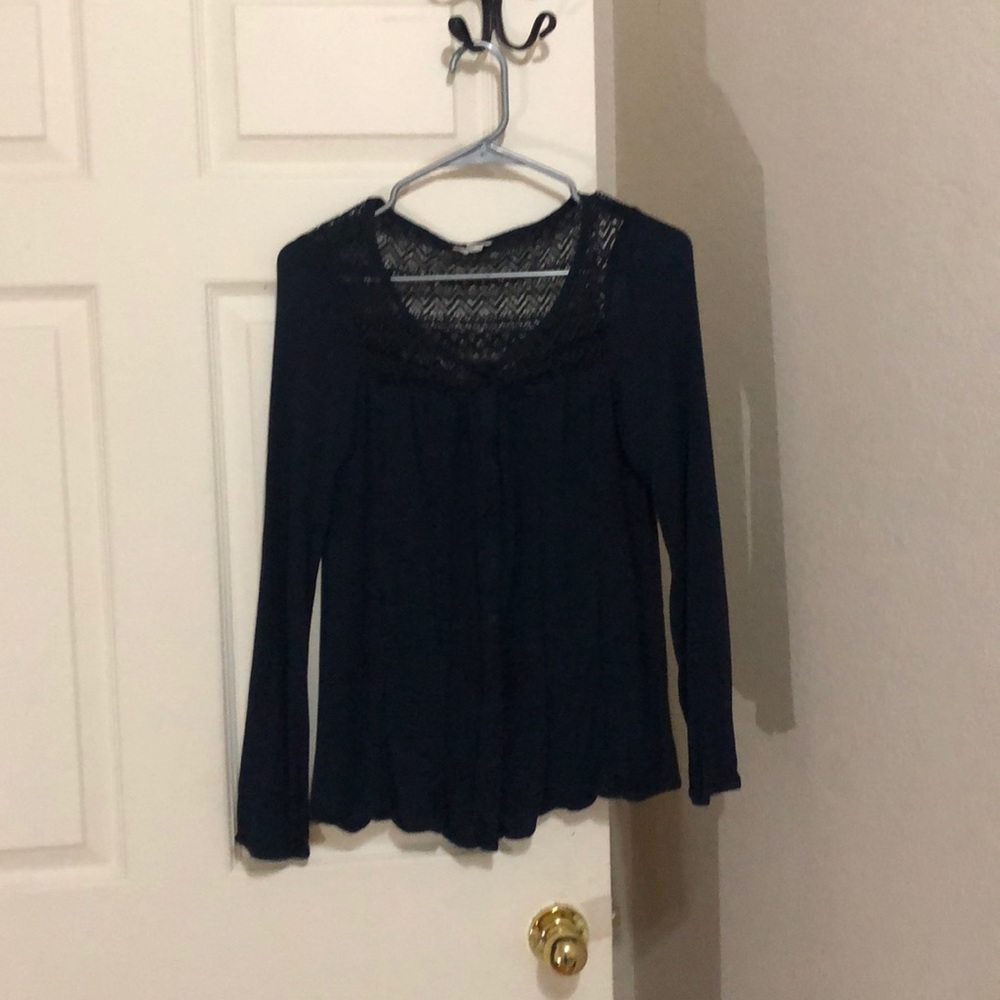 blue blouse